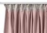 Velvet - Gardin, 140x250 cm, 2-pack - Rosa