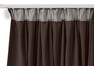 Velvet - Gardin, 140x250 cm, 2-pack - Brun