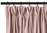 Velvet - Gardin, 140x250 cm, 2-pack - Rosa