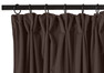 Velvet - Gardin, 140x250 cm, 2-pack - Brun