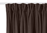 Velvet - Gardin, 140x250 cm, 2-pack - Brun