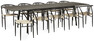 Edge - Matgrupp med 10 stolar Yngve - Beige