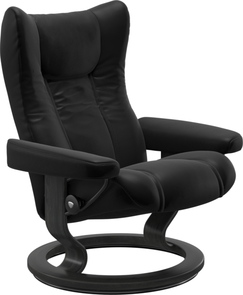 Stressless Wing - Fåtölj - Svart