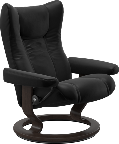 Stressless Wing - Fåtölj - Svart