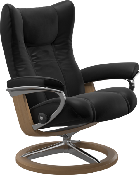 Stressless Wing - Fåtölj - Svart