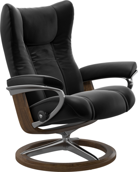 Stressless Wing - Fåtölj - Svart