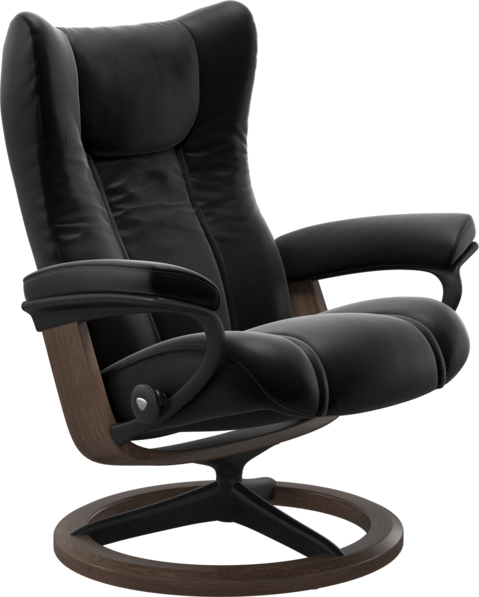 Stressless Wing - Fåtölj - Svart