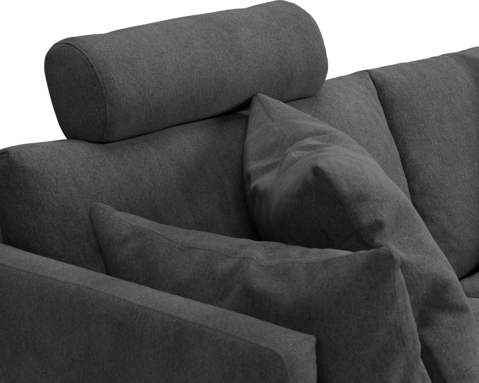 Harper - Nackkudde - Grå