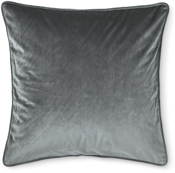 Velvet - Kuddfodral, 50x50 cm - Grå