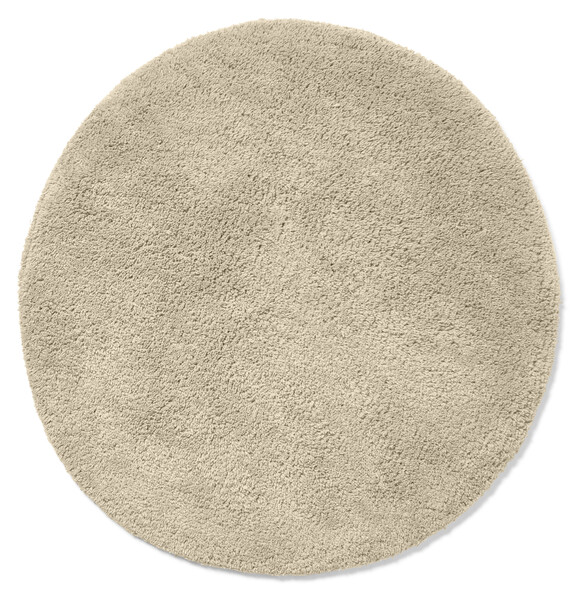 Soft - Badrumsmatta, Ø 60 cm - Beige