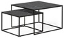 Fenix - Satsbord, L 55/70 cm - Svart