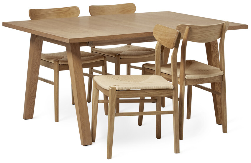 Yard - Matgrupp med 4 stolar Ida - Beige