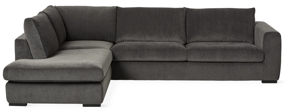 Vida - 3-sits soffa med divan vänster - Grå