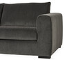 Vida - 3-sits soffa med divan vänster - Grå