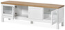 Karlshamn - Tv-bänk, B 160 cm - Vit