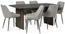Cord - Matgrupp med 6 stolar Leon - Beige