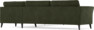 Bridge - Hörnsoffa, 3+3-sits - Grön