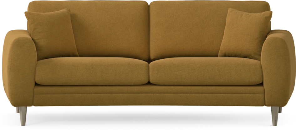 Eden - 2,5-sits soffa svängd - Gul