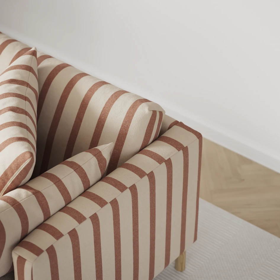 Harper - 3-sits soffa med divan vänster - Flerfärgad
