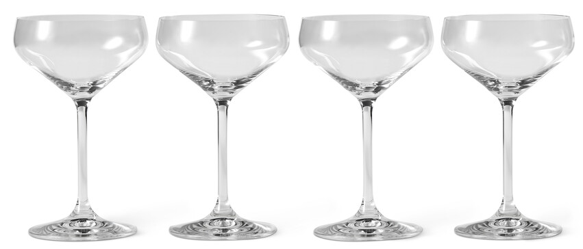 Style - Coupe, H 17 Ø 11 cm, 29 cl, 4-pack - Vit