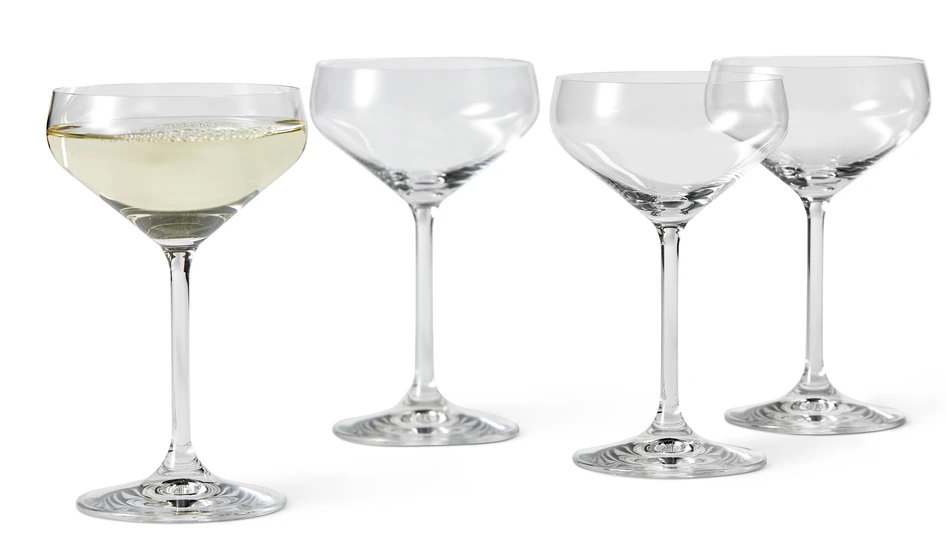 Style - Coupe 4-pack, H 17 Ø 11 cm, 29 cl - Vit