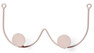 Titti - Smyckeshållare, 20x4x10,5 cm - Rosa