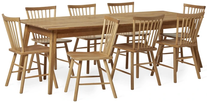 Ekerö, Matgrupp med 8 stolar Vista