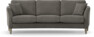 Eden - 3-sits soffa svängd - Grå