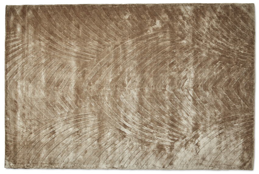 Leaf - Viskosmatta - Brun