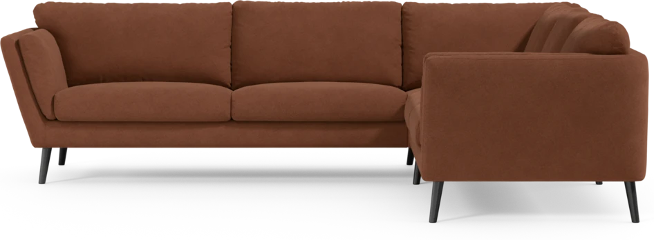 Madison Lux - Hörnsoffa 3+2-sits, hörn 1 - Orange