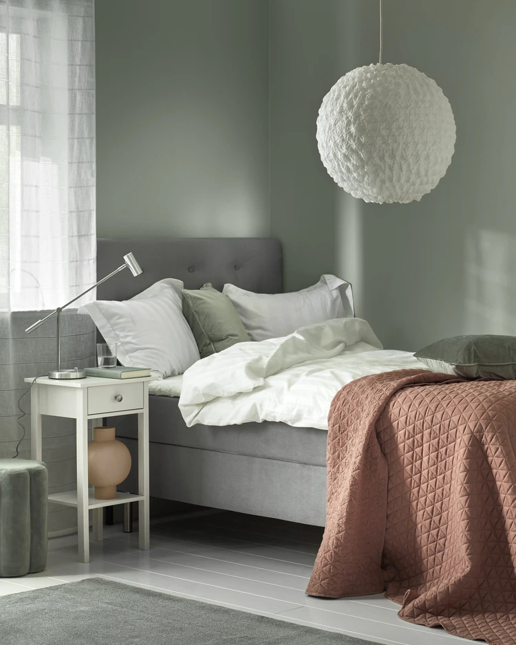 Milano - Kontinentalsäng, enkelsäng med bäddmadrass Lux och sänggavel - inspiration