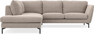 Madison - 2-sits soffa med divan vänster - Beige