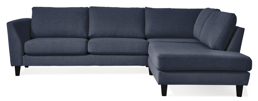 Saturday - 2,5-sits soffa med divan höger - Blå