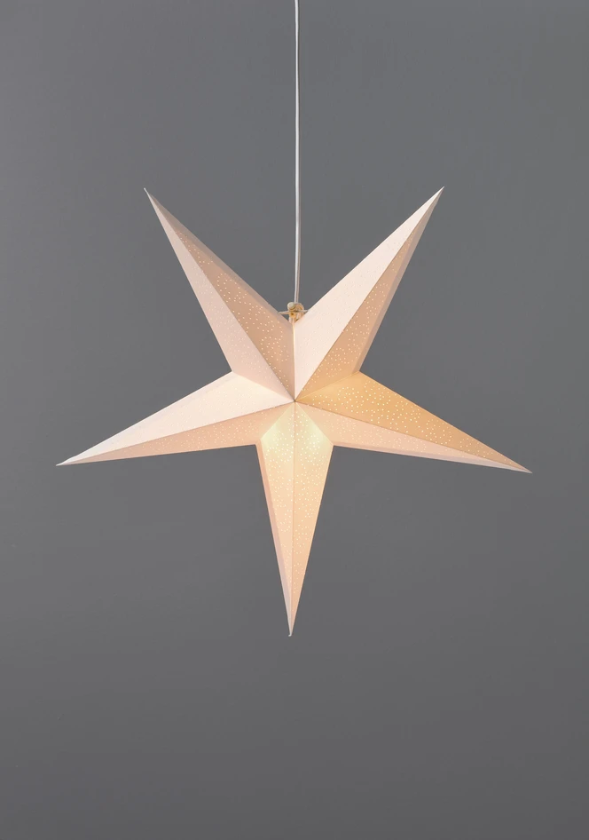 Helia - Julstjärna, Ø 45 cm - Vit