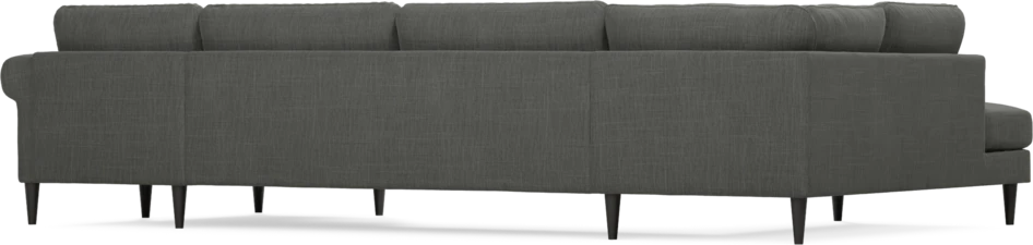 Bridge - 3-sits soffa med divan vänster och schäslong höger - Grå