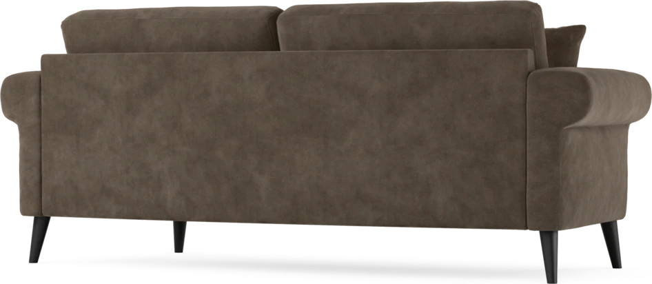 Eden - 2,5-sits soffa svängd - Brun