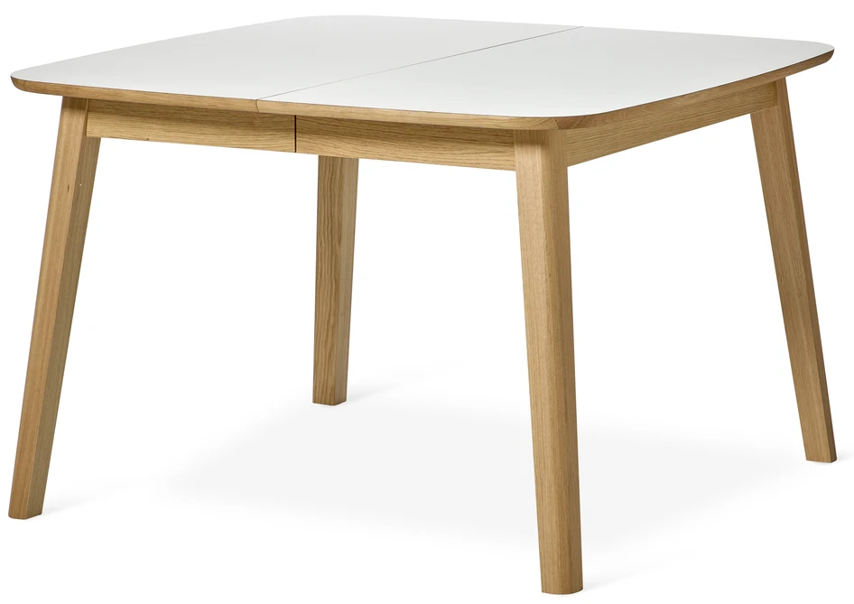 Vilgot - Matbord, L 115-165 cm - Vit