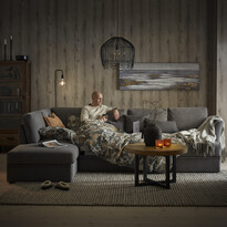 Öland - Bäddsoffa med divan höger - inspiration