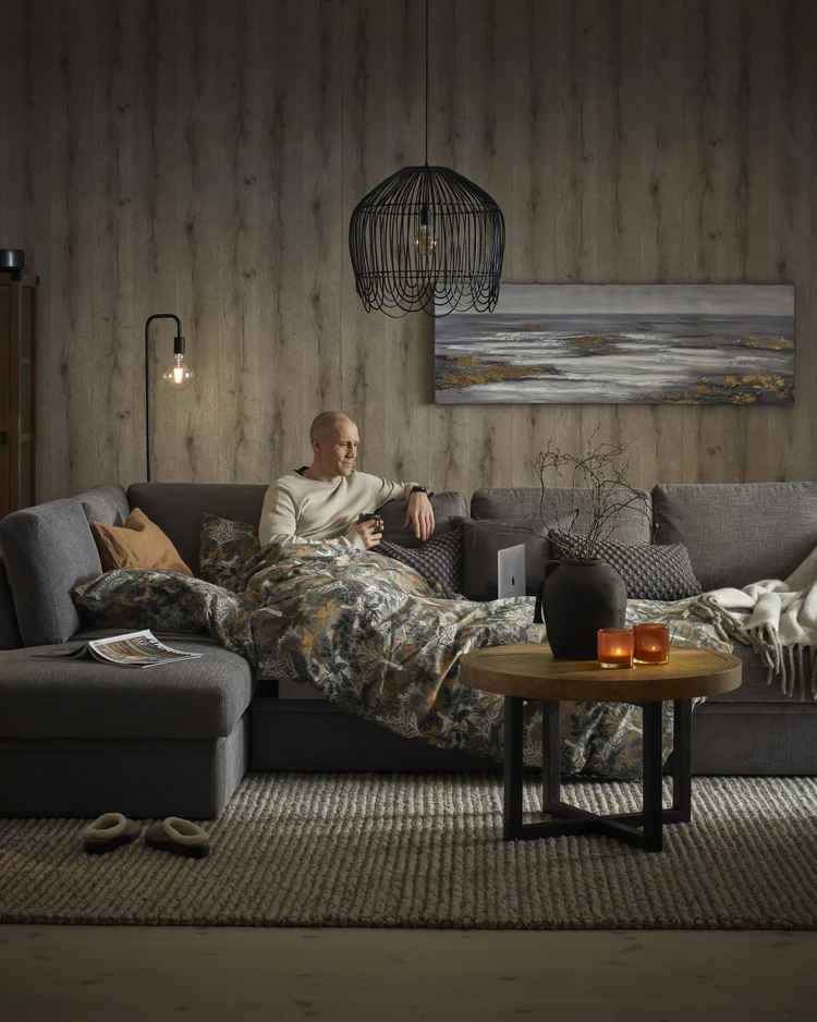 Öland - Bäddsoffa med divan höger - inspiration