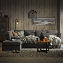 Öland - Bäddsoffa med schäslong vänster och divan höger - inspiration