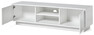 Marcell - Tv-bänk, L 160 cm - Vit