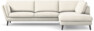 Madison Lux - 3-sits soffa med divan höger - Vit