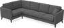 Eden - Hörnsoffa 1+3 - Svart