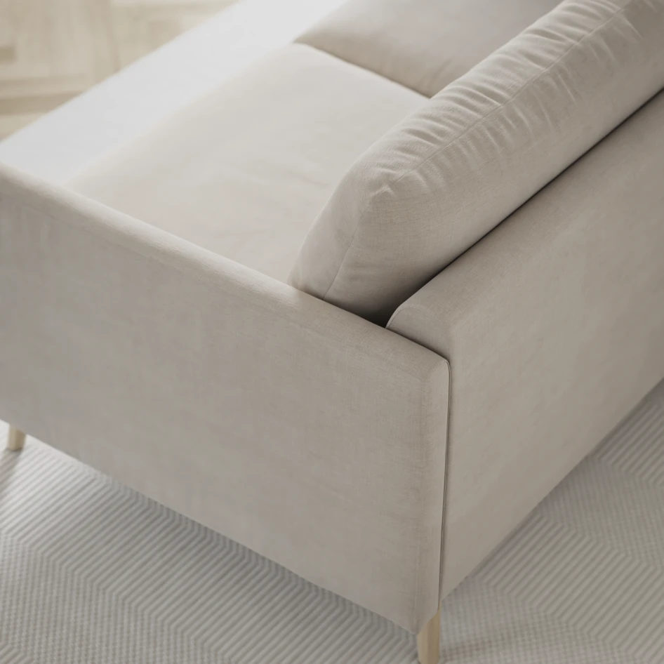 Madison - 2-sits soffa med divan vänster och schäslong höger - Beige