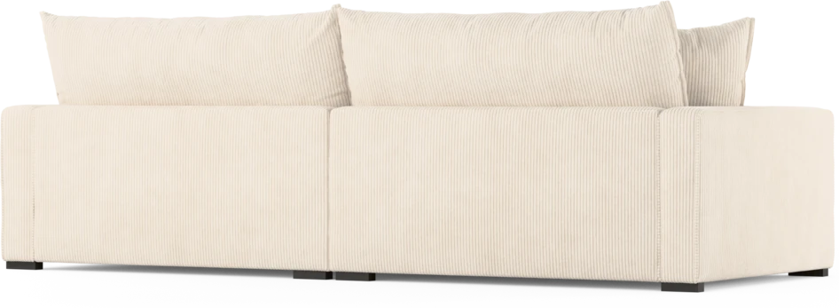 Rossi - 4-sits soffa - Vit