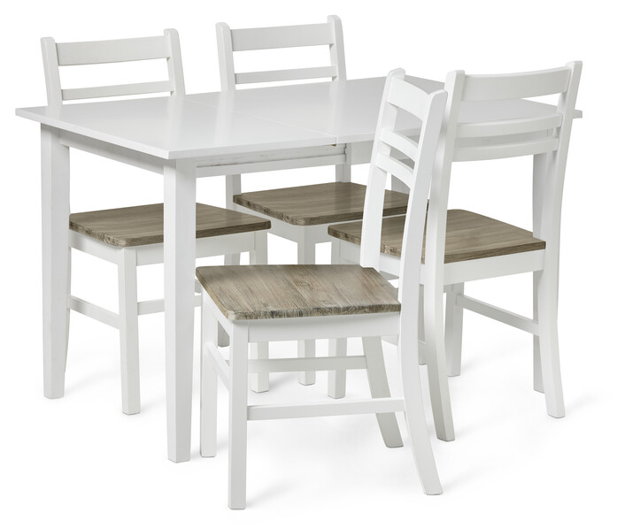 Samsö - Matgrupp med 4 stolar Tilda - Beige