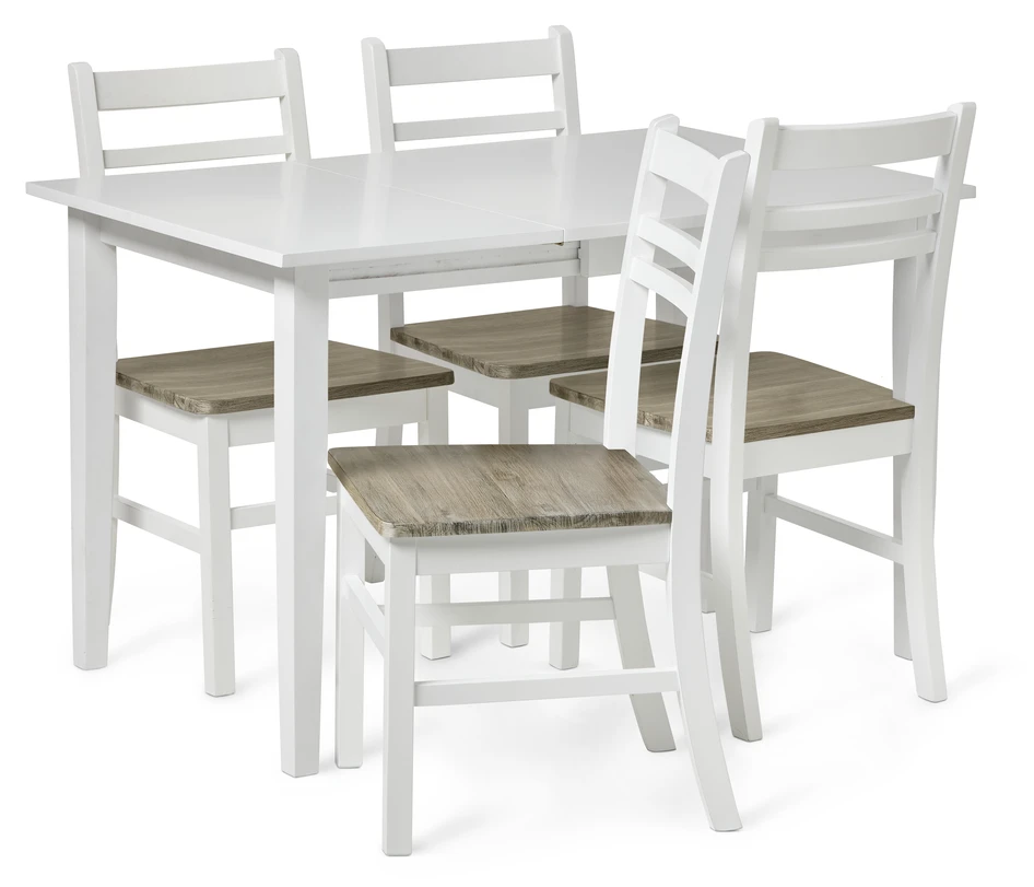 Samsö - Matgrupp med 4 stolar Tilda - Beige