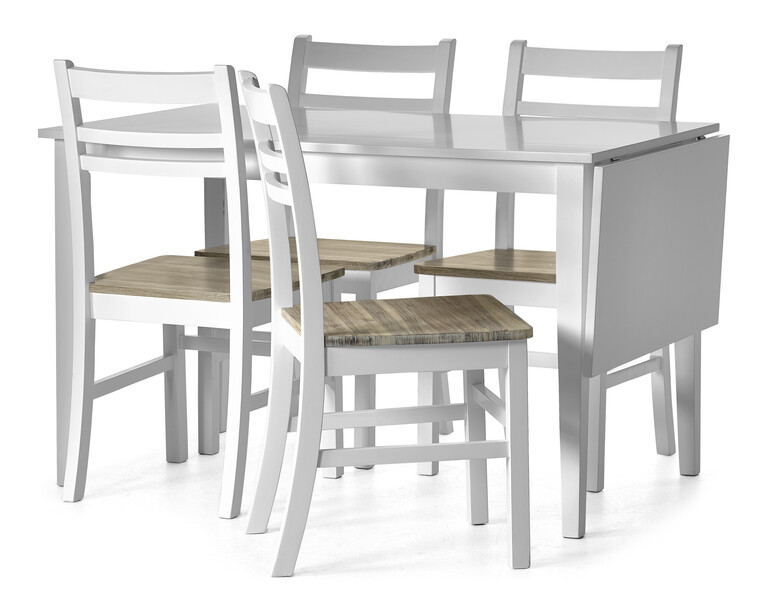 Moa - Matgrupp med 4 stolar Tilda - Beige