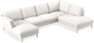 Madison Lux - 2-sits soffa med schäslong vänster och divan höger - Beige