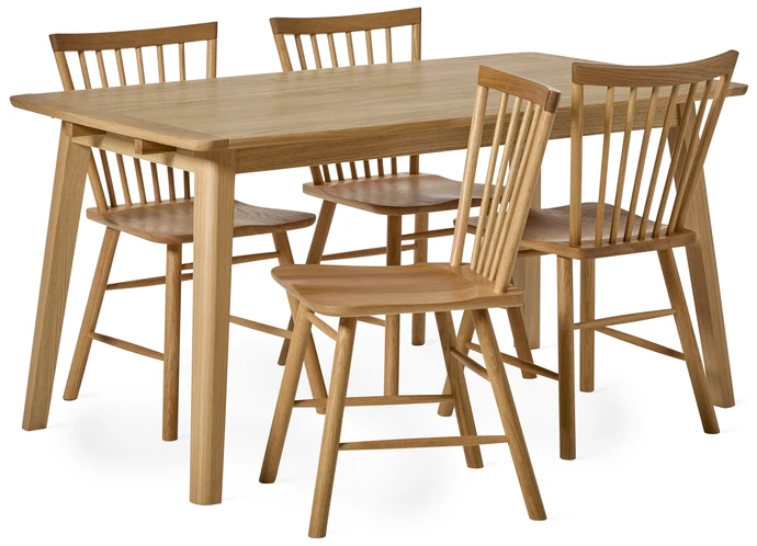 Vilgot, Matgrupp med 4 stolar Vista